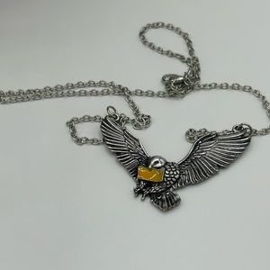 Harry Potter Owl with Letter necklace